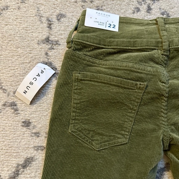 Pacsun Low Rise Boot Corduroy Jeans - Size 22 - Picture 5 of 5